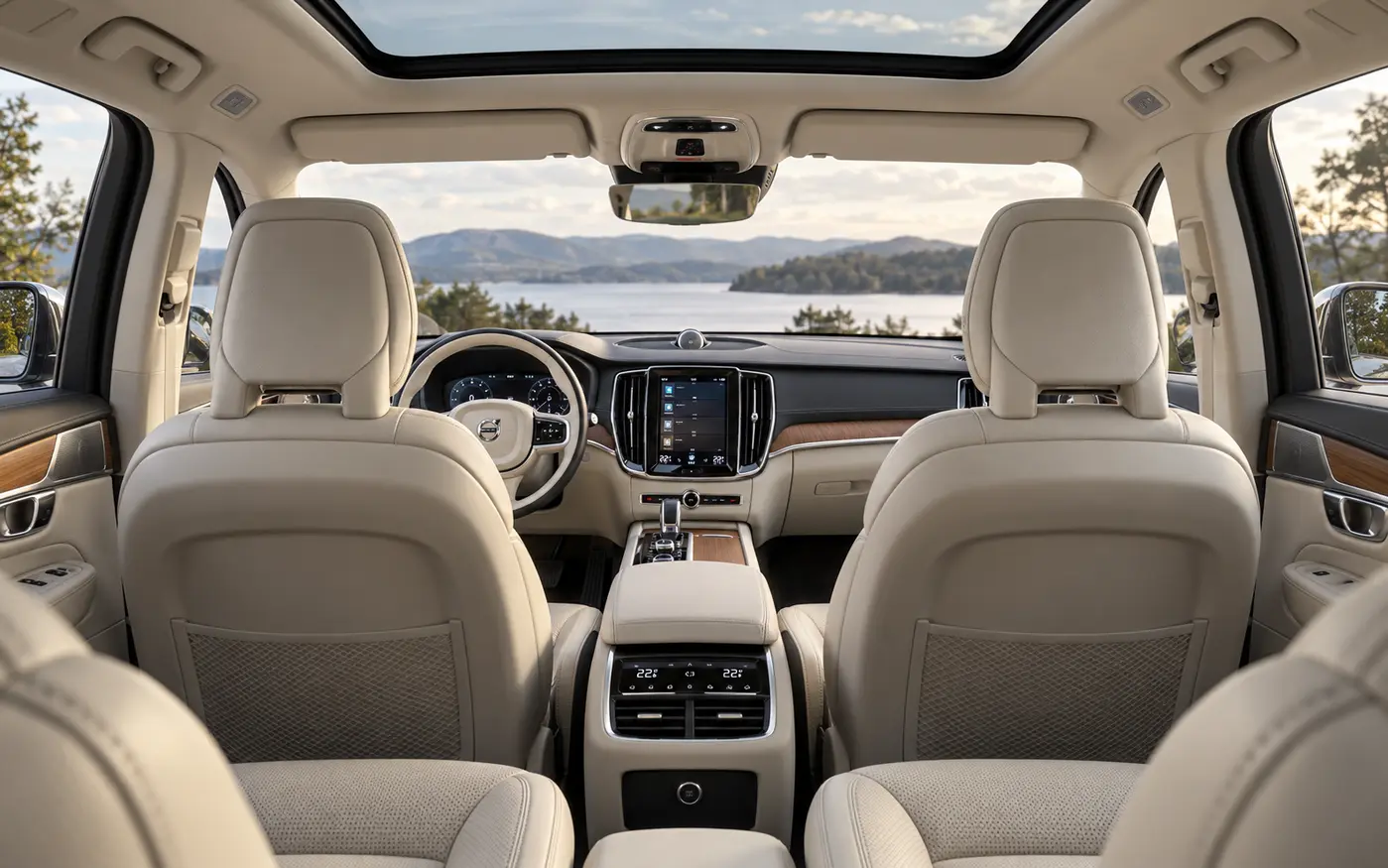 Volvo XC90 II — салон