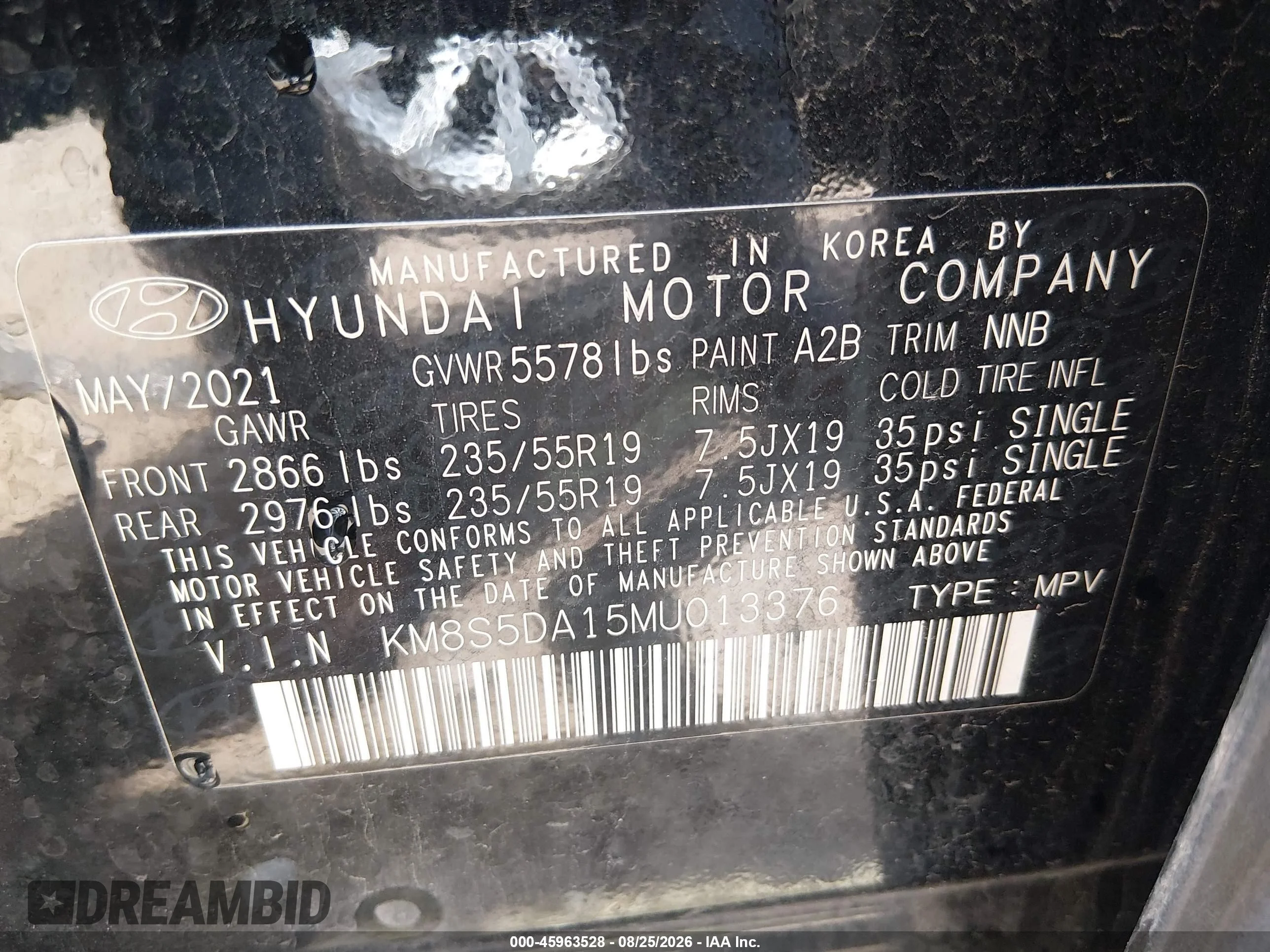 2021 Hyundai Santa Fe Limited, фото 28