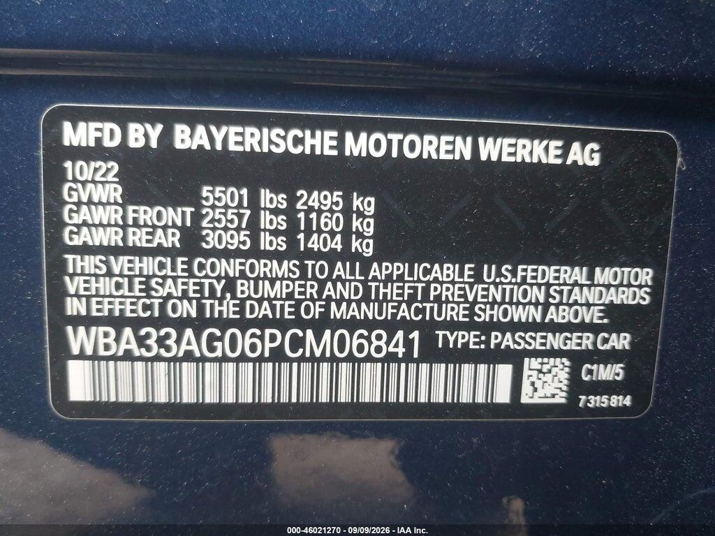 2023 BMW 530E XDRIVE, фото 9