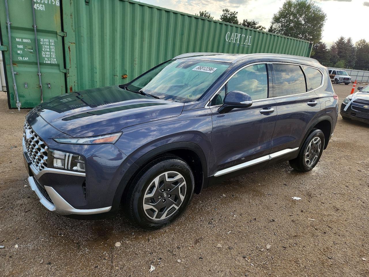 2022 Hyundai Santa Fe BLUE, фото 1