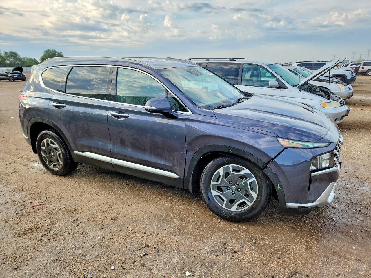 2022 Hyundai Santa Fe BLUE, фото 4