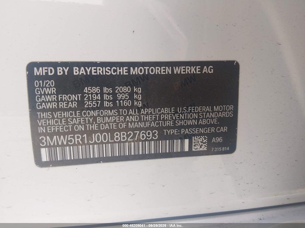 2020 BMW 3 Series, фото 9