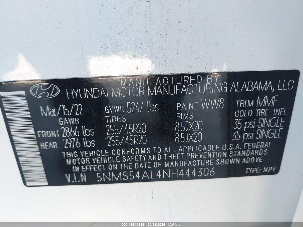 2022 Hyundai Santa Fe CALLIGRAPHY, фото 9