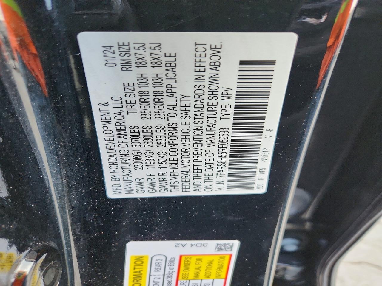 2024 Honda CR-V SPORT, фото 13